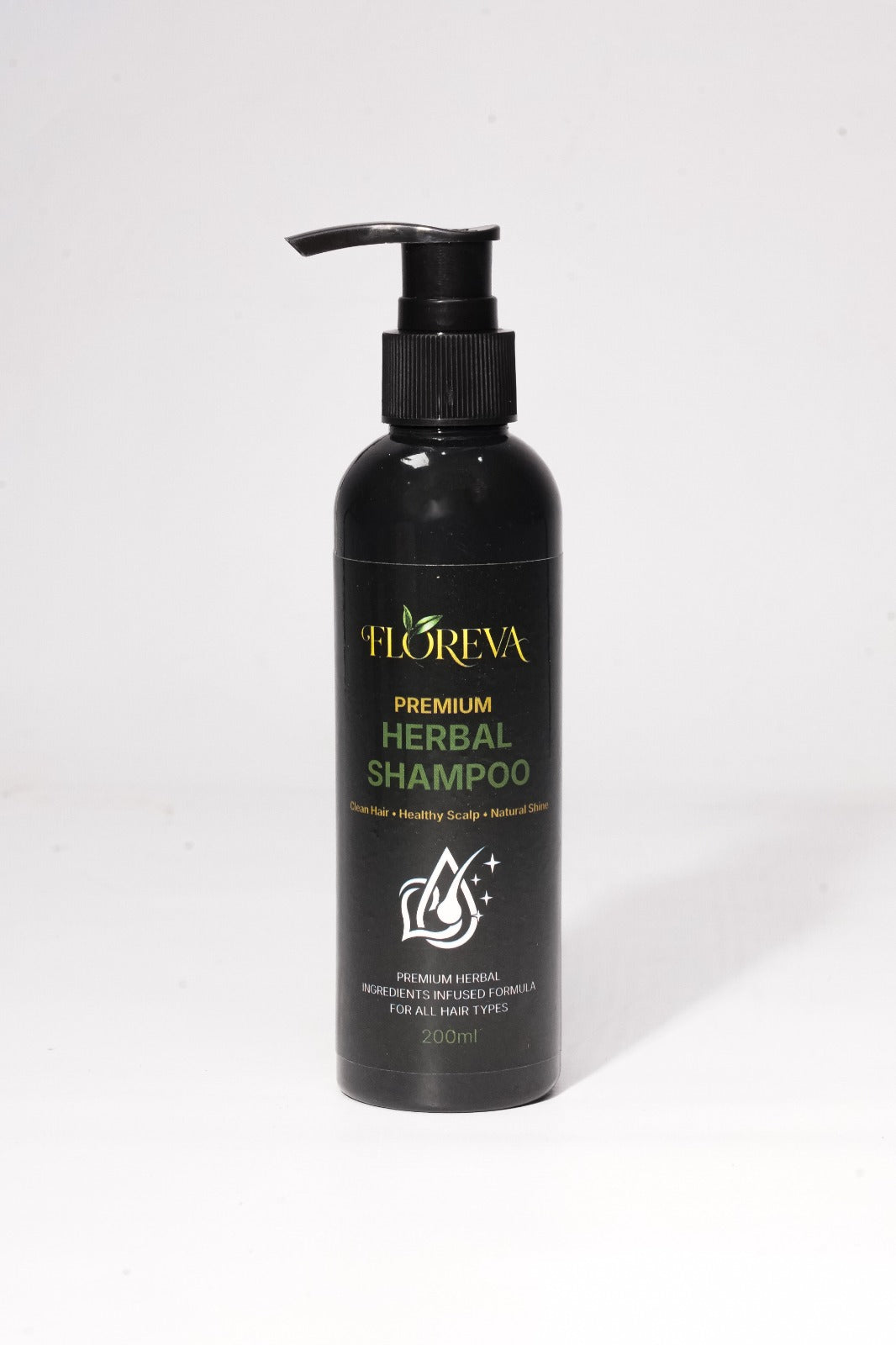 🌿 FLOREVA Premium Herbal Shampoo